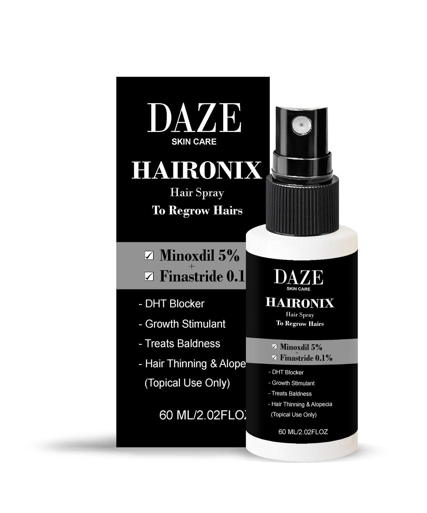 Haironix - Hair Spray - To Regrow Hairs
