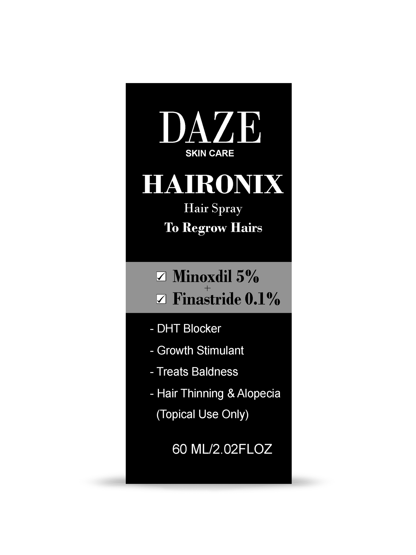 Haironix - Hair Spray - To Regrow Hairs