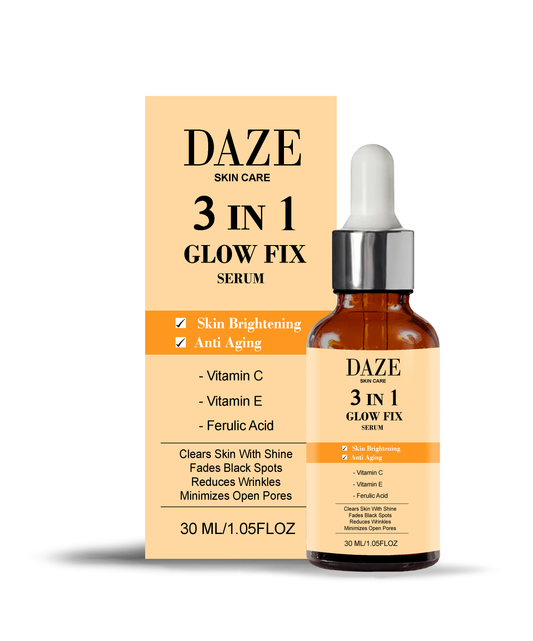 Glow Fix - 3 IN 1 - Brightening & Anti- Aging Serum