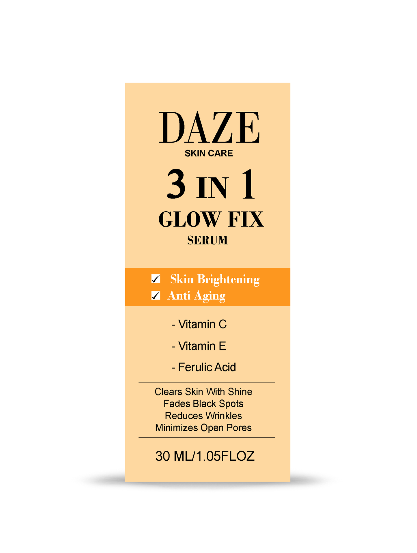 Glow Fix - 3 IN 1 - Brightening & Anti- Aging Serum